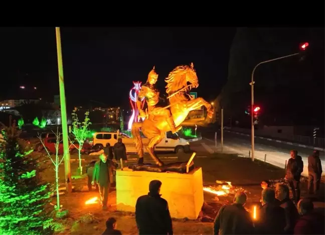 Tortum'a Sultan Alparslan anıtı