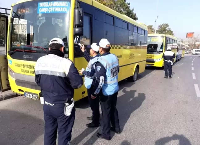 Toplu Taşımada 'Zabıta-Polis' İşbirliği