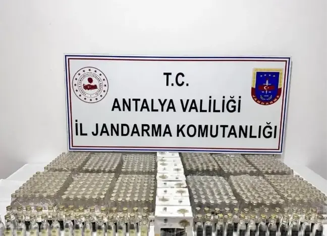 Manavgat'ta Otelde Kaçak Alkollü İçecek Operasyonu