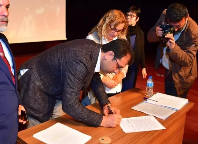 İmamoğlu Mahalle Birlikleri'yle Tahhütname İmzaladı