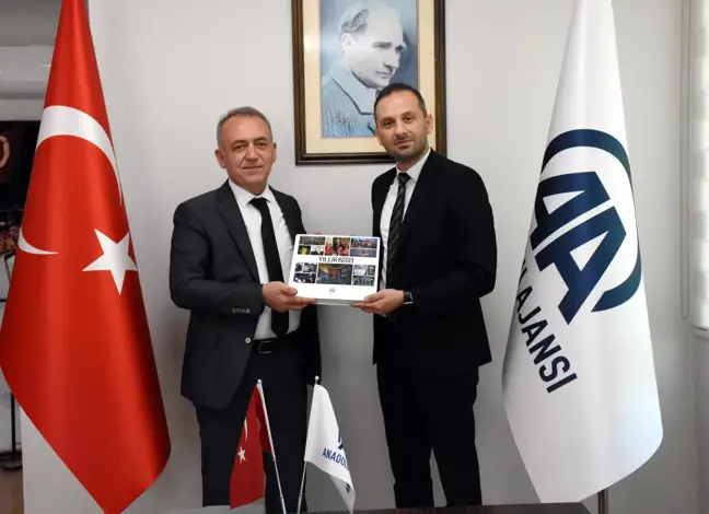 Aile ve Sosyal Hizmetler İl Müdürü Doğan'dan AA Bursa Bölge Müdürlüğüne ziyaret