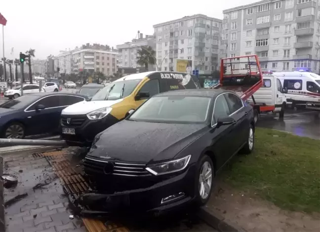 İlkadım Belediye Başkanı Necattin Demirtaş trafik kazası geçirdi