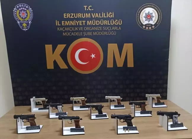 Erzurum'da Silah Kaçakçılığı Operasyonunda 1 Kişi Tutuklandı