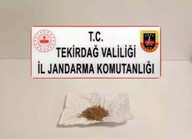 Tekirdağ'da Uyuşturucu Operasyonu: 3 Gözaltı