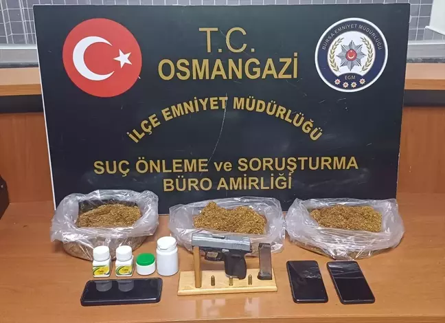 Bursa'da Uyuşturucu Operasyonunda Bir Zanlı Gözaltına Alındı