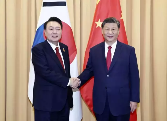 Xi Jinping ve Yoon Suk-yeol Stratejik İşbirliğini Güçlendirme Üzerine Görüştü