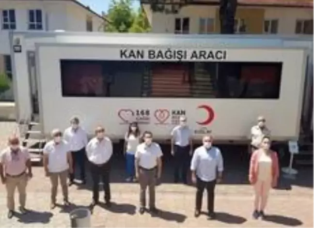 Germencik'te kan bağışı kampanyası düzenlendi