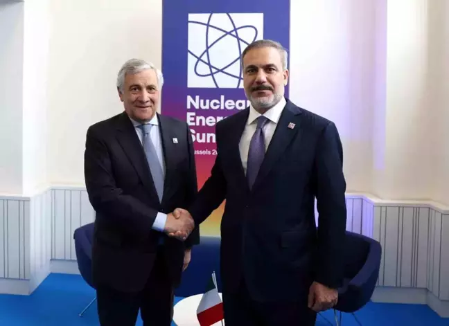 Dışişleri Bakanı Hakan Fidan, İtalya Dışişleri Bakanı ile Görüştü