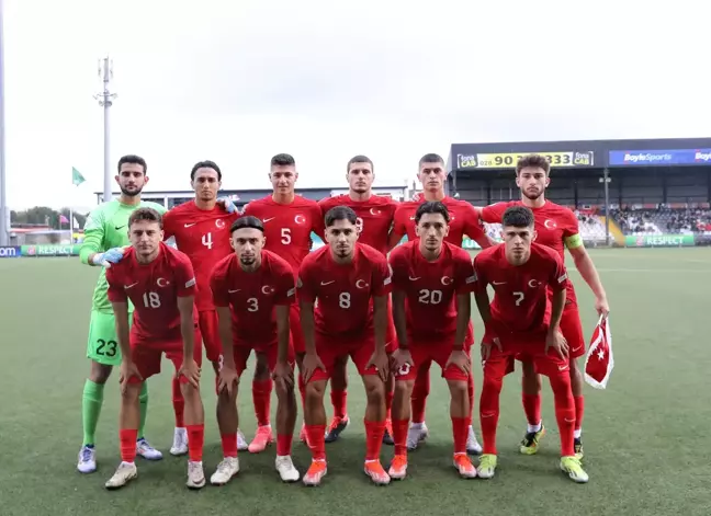 U19 Milli Futbol Takımı Danimarka ile berabere kaldı