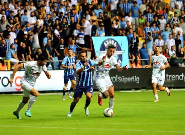 Adana Demirspor, Çaykur Rizespor'a mağlup oldu