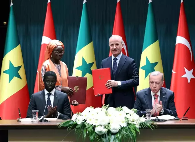 Türkiye ile Senegal Arasında 5 Mutabakat Zaptı İmzalandı