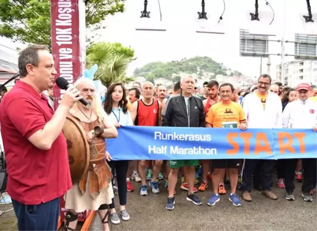 Aksu Yarı Maratonu Koşusu Yapıldı