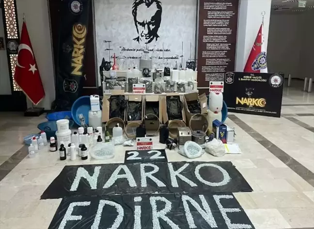 Edirne merkezli İstanbul ve Sakarya'da uyuşturucu operasyonu: 5 şüpheli gözaltına alındı