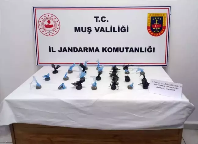 Muş'ta Uyuşturucu Operasyonu: 3 Tutuklama