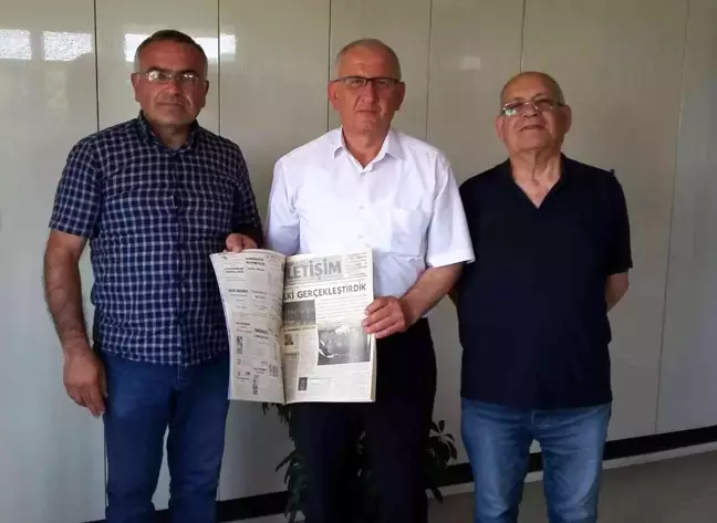 Nebioğlu gazetesi ciltlenip başkanlara hediye edildi