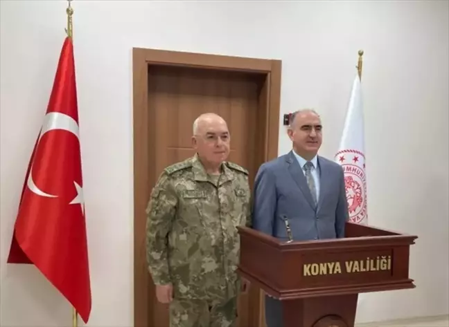 Genelkurmay Başkanı Orgeneral Musa Avsever, Konya Valisi'ni ziyaret etti