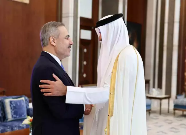 Dışişleri Bakanı Hakan Fidan Katar'da