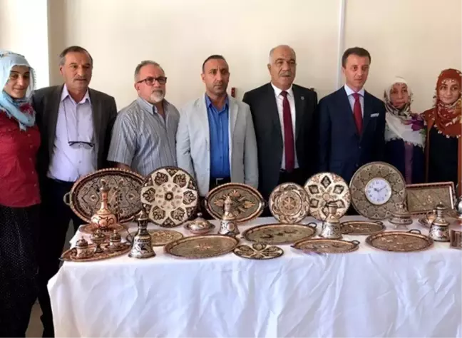 Çöpler köyünde bakır sergisi açıldı
