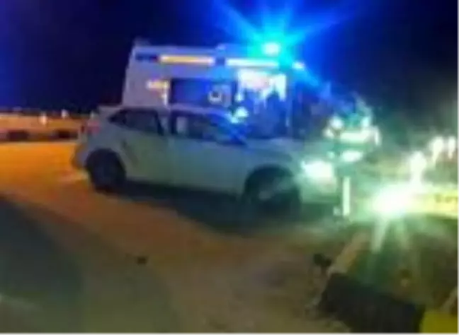 Alaşehir'de iki otomobil çarpıştı: 6 yaralı