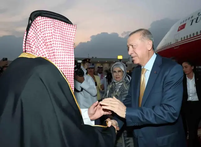 Cumhurbaşkanı Erdoğan Katar'da