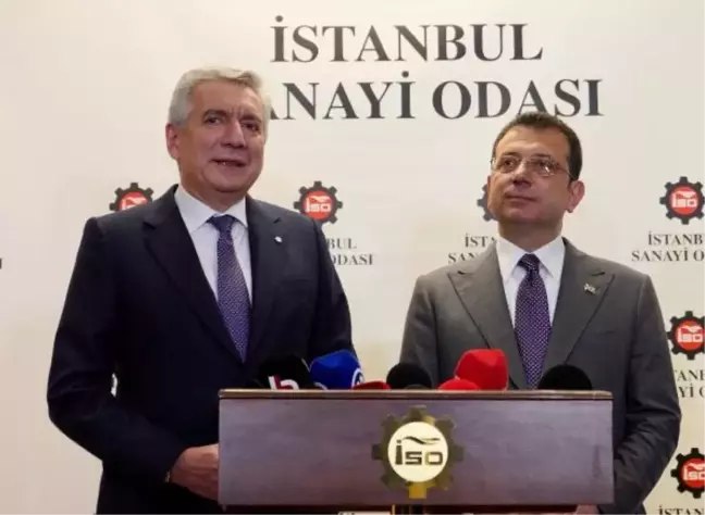 İmamoğlu İstanbul Sanayi Odası'nı ziyaret etti