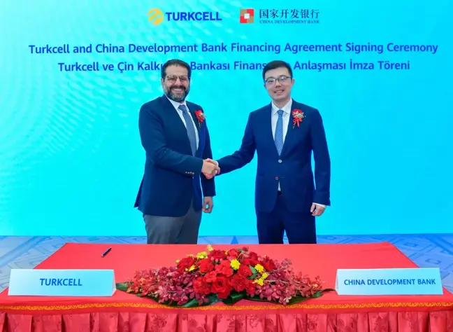 Turkcell ile Çin Kalkınma Bankası Arasında 1,23 Milyar Yuanlık Anlaşma İmzalandı