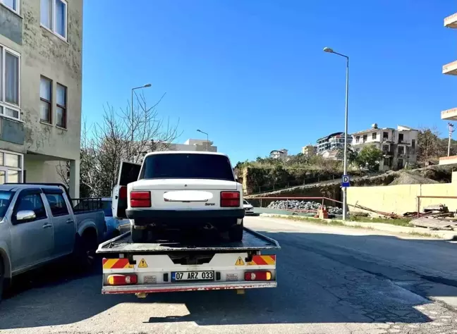 Alanya'da Drift Atan Sürücüye 67 Bin TL Ceza