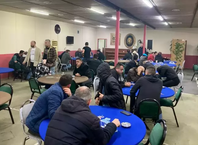 Bornova'da kumar oynayanlara 263 bin 425 lira ceza