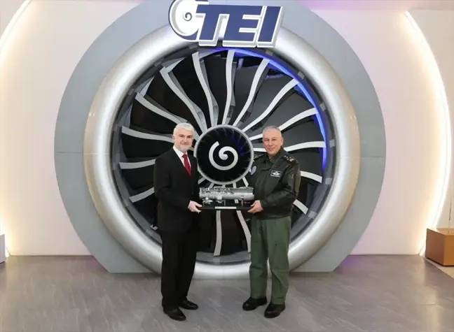 Hava Kuvvetleri Komutanı TEI Tesislerini Ziyaret Etti