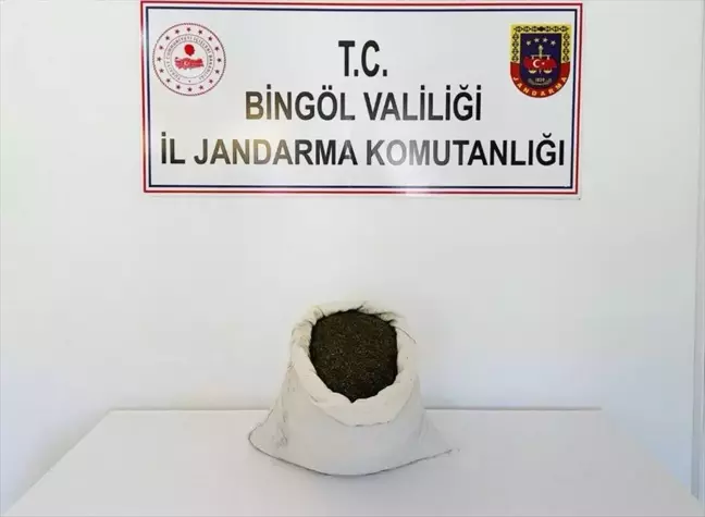 Bingöl'de 7 Kilo 976 Gram Esrar Ele Geçirildi