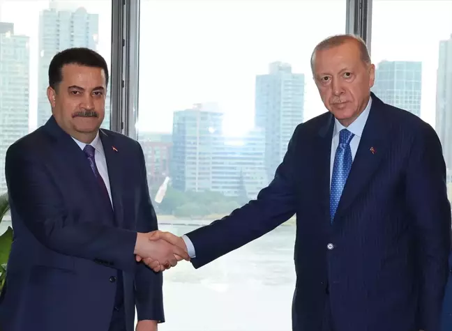 Cumhurbaşkanı Erdoğan, Irak Başbakanı Sudani'yi Kabul Etti