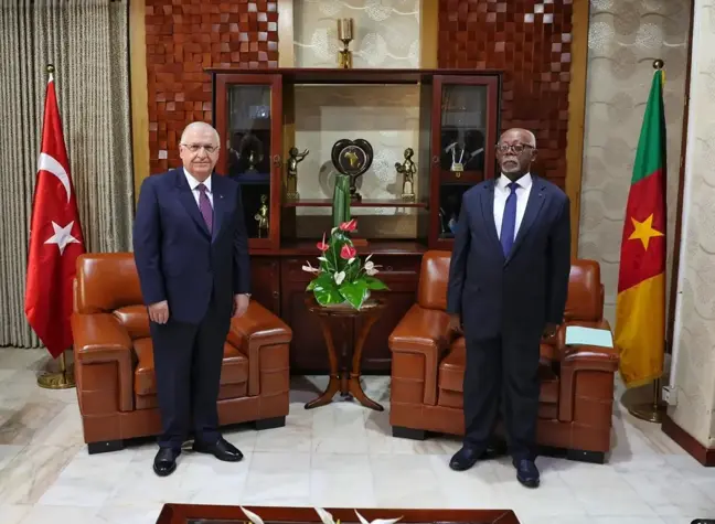 Milli Savunma Bakanı Yaşar Güler, Kamerun'a Resmi Ziyaret Gerçekleştirdi