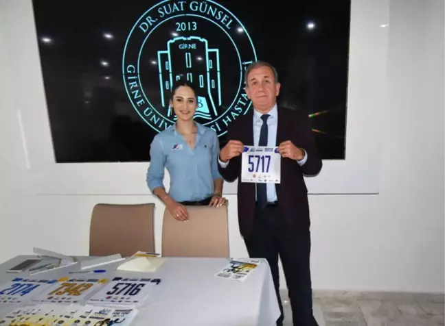 Dr. Suat Günsel Girne Üniversitesi Hastanesi 1. Girne Maratonu'nun Destek Sponsoru