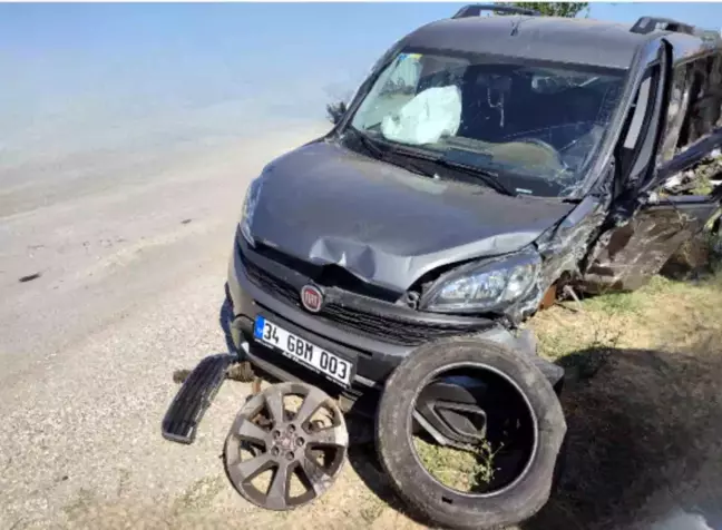 Edirne'de trafik kazasında 6 kişi yaralandı