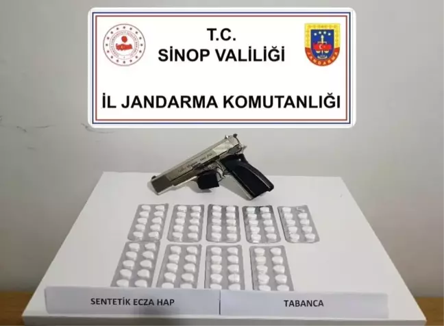 Sinop'ta Jandarma Operasyonu: Çok Sayıda Silah ve Uyuşturucu Ele Geçirildi