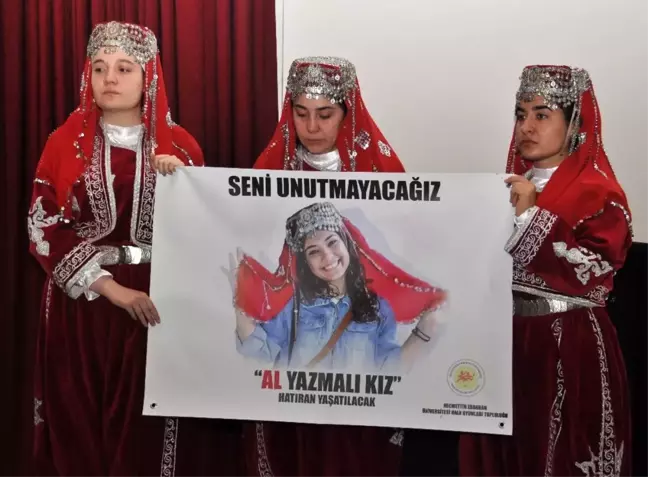 Şehit Öğretmen Aybüke, Mezun Olduğu Neü'de Anıldı