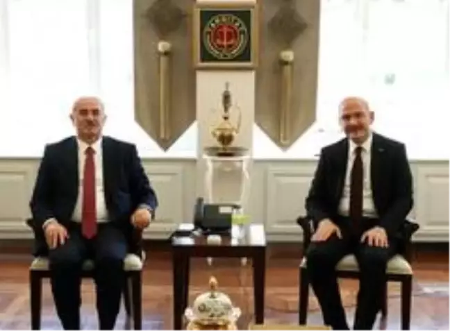 Bakan Soylu'dan Yargıtay ve Danıştay başkanlarına ziyaret
