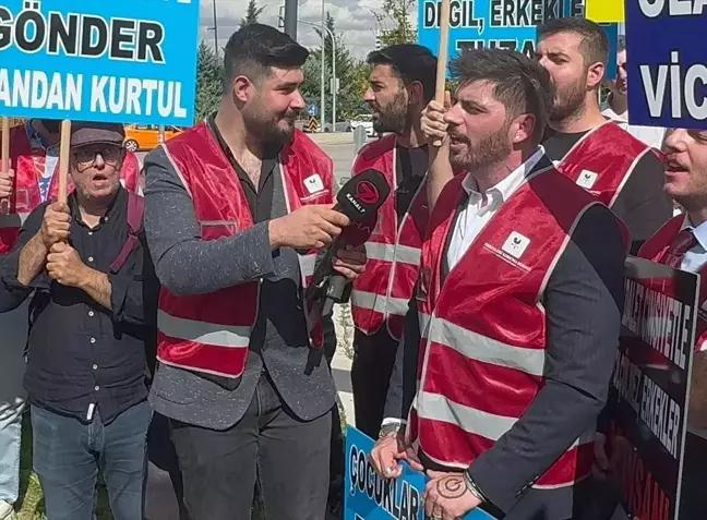 Erkekleri Koruma Derneği'nden Nafaka ve Eşitlik İçin Eylem