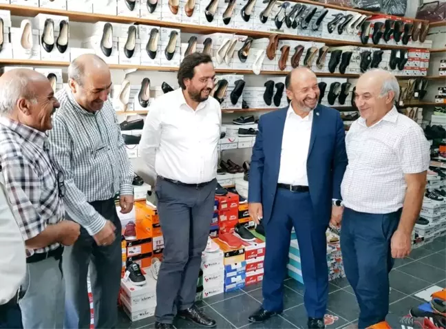 Kavuncu'dan esnaf turu
