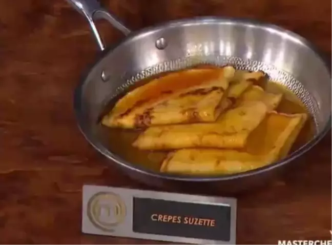 Crepes suzette tarifi! MasterChef Crepes suzette nasıl yapılır?
