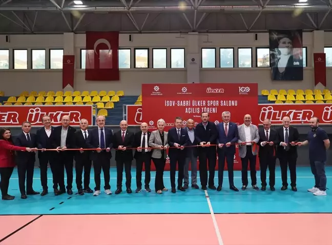 Ülker tarafından yenilenen İSOV Sabri Ülker Spor Salonu açıldı