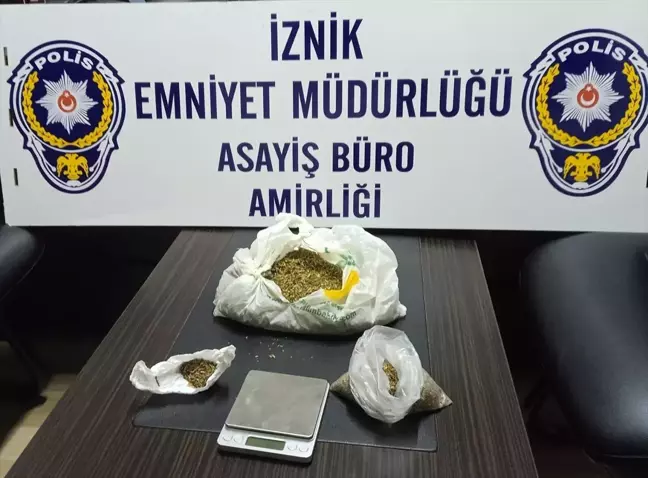 İznik'te Uyuşturucu Ticareti Yapan Zanlı Tutuklandı