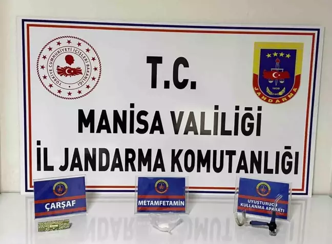 Manisa'da Jandarma Uyuşturucu Operasyonu: 10 Gram Metamfetamin Ele Geçirildi