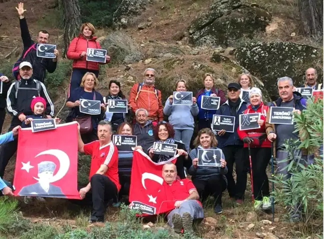 Doğaseverlerden Teröre Lanet Yürüyüşü