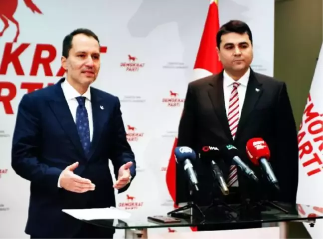 Fatih Erbakan'dan Demokrat Parti Başkanı Uysal'a ziyaret