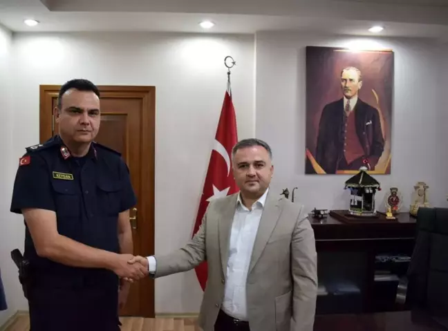Bozdoğan İlçe Jandarma Komutanı Onur Keysan terfi aldı