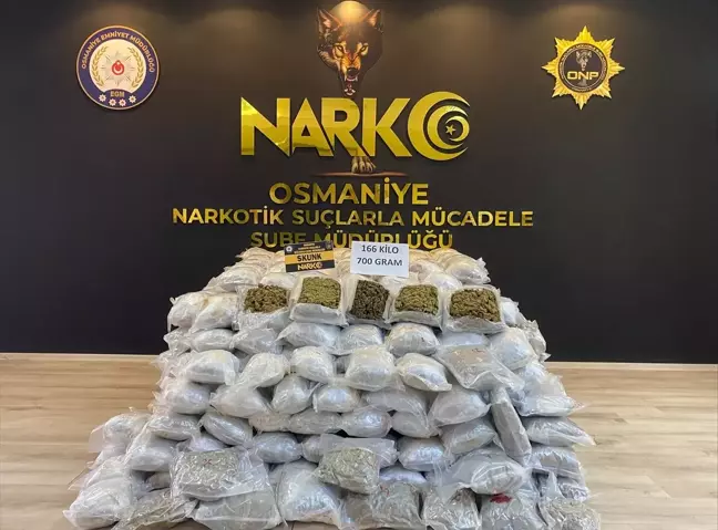 Osmaniye'de 166 Kilo Sentetik Uyuşturucu Ele Geçirildi, Tır Şoförü Tutuklandı