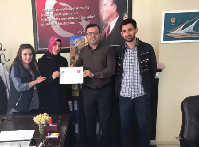 Silopi'de Usta Öğreticiye Başarı Belgesi