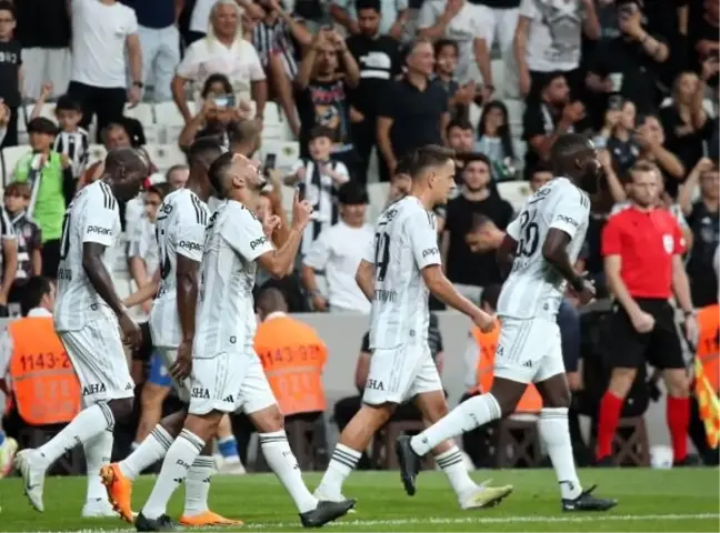 Beşiktaş, KF Tirana'yı 3-1 yenerek avantaj elde etti