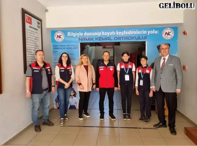 Okullarda Genç Gıda Denetçisi Projesi Gelibolu'da Devam Ediyor